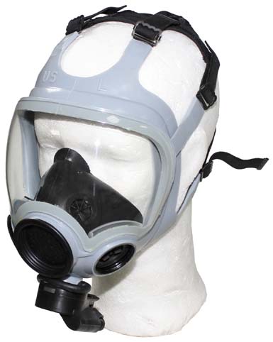 US Schutzmaske, MCU-2/P, grau,