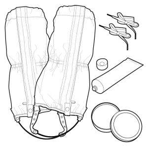 Kategoriebild der Kategorie “20 Schuhzubehör/Gamaschen”