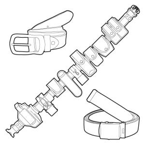 Kategoriebild der Kategorie “22 Gürtel/Koppeln”