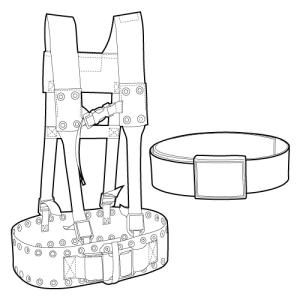 Kategoriebild der Kategorie “622 Gürtel/Tragegestelle”