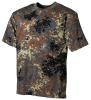Image 1 de l'article US T-Shirt, manches courtes, flecktarn, 170 g/m² 