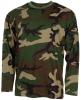 Product image 1 of the product “US Shirt, long-sleeved, woodland, 170 g/m² ”