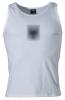 Product image 1 of the product “BW Tank-Top, white, with 