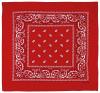 Artikelbild 1 des Artikels “Bandana, rot-weiß, ca. 55 x 55 cm, Baumwolle “