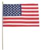 Artikelbild 1 des Artikels “Fahne, USA, Polyester, Holzstiel, 30 x 45 cm “