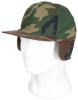 Product image 1 of the product “TR Winter Cap, Rip Stop, woodland, like new ”