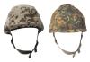 Product image 1 of the product “BW Helmet Cover, reversible, flecktarn/BW tropical camo, used ”