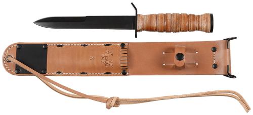 Artikelbild des Artikels “Kampfmesser, M3, Ledergriff, M6 Lederscheide (Repro) “