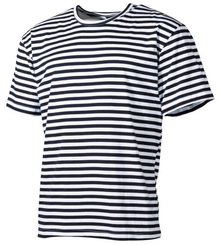 Product image of the product “Russian Navy T-Shirt, white-blue, short-sleeved ”