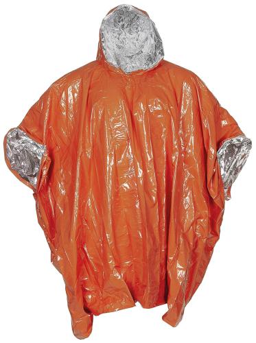 Artikelbild des Artikels “Notfall-Poncho, orange, einseitig alubeschichtet “