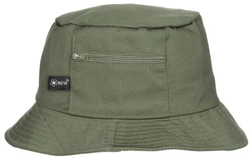 Artikelbild des Artikels “Schlapphut (Fischermütze), kleine Seitentasche, oliv “