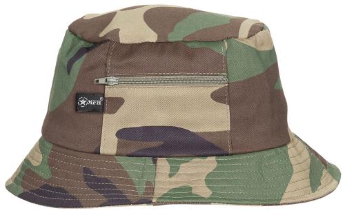 Artikelbild des Artikels “Schlapphut (Fischermütze), kleine Seitentasche, woodland “