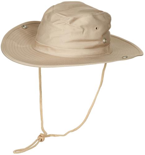Artikelbild des Artikels “Buschhut, khaki, mit Kinnband, zum Hochstellen “