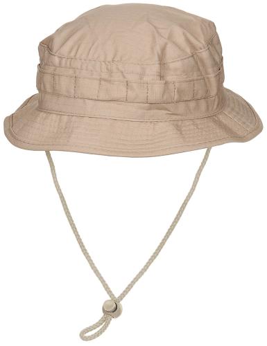 Artikelbild des Artikels “Brit. Buschhut, mit Kinnband, SF Boonie, Rip Stop, khaki “
