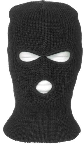 Artikelbild des Artikels “Balaclava, 3-Loch, Polyacryl, schwarz “