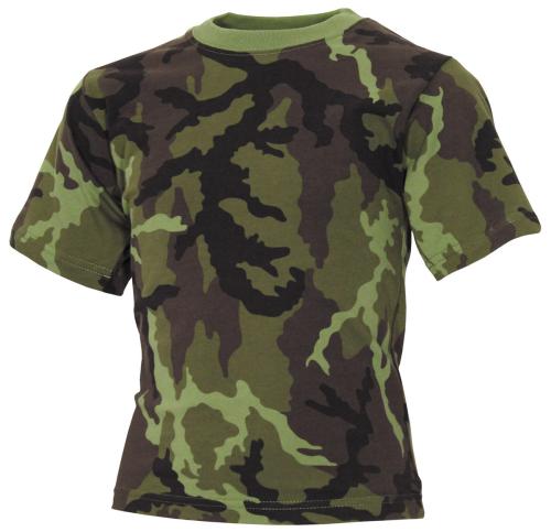 Artikelbild des Artikels “Kinder T-Shirt, M 95 CZ tarn, halbarm, 170 g/m² “
