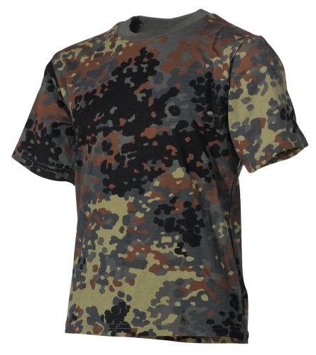 Artikelbild des Artikels “Kinder T-Shirt, flecktarn, halbarm, 170 g/m² “