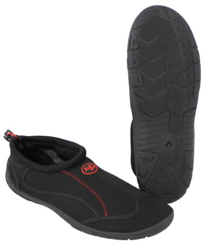 Artikelbild des Artikels “Badeschuhe, Neopren, schwarz, Kordelzug “