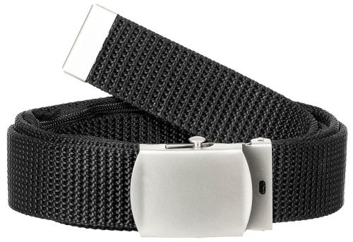 Artikelbild des Artikels “Gürtel, mit Geldfach, schwarz, ca. 3,2 cm “