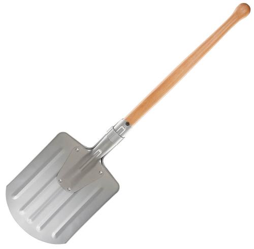 Artikelbild des Artikels “Norw. Schneeschaufel, teilbar, Alu/Holz “