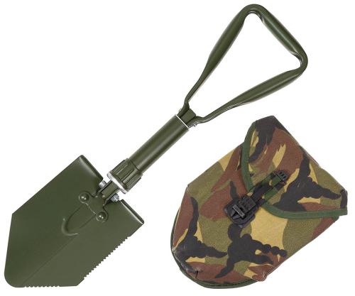 Artikelbild des Artikels “BW Klappspaten, 3-teilig, oliv, mit gebrauchter Tasche “