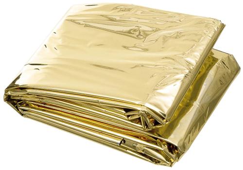 Artikelbild des Artikels “Rettungsdecke, silber- und goldfarben beschichtet “