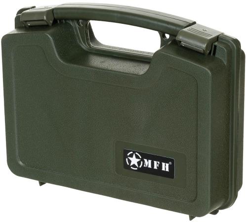 Artikelbild des Artikels “Pistolen-Koffer, Kunststoff, klein, abschließbar, oliv “