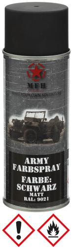 Artikelbild des Artikels “Army Farbspray, SCHWARZ, matt, 400 ml “