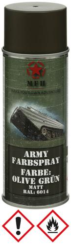 Artikelbild des Artikels “Army Farbspray, OLIV GRÜN, matt, 400 ml “