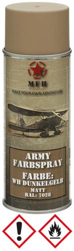 Artikelbild des Artikels “Army Farbspray, WH DUNKELGELB, matt, 400 ml “