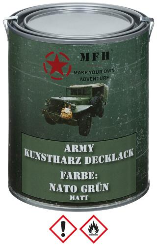 Artikelbild des Artikels “Army Lack, NATO GRÜN, matt, Dose, 1 l “