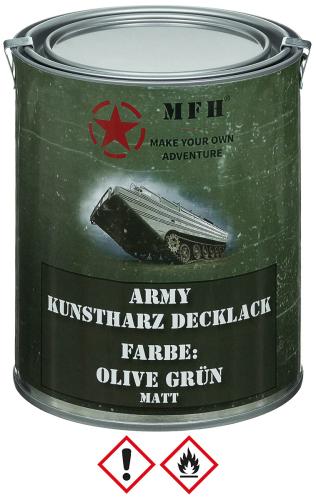 Artikelbild des Artikels “Army Lack, OLIV GRÜN, matt, Dose, 1 l “