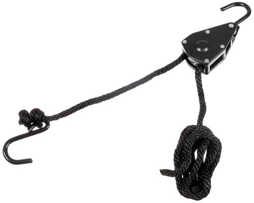 Artikelbild des Artikels “Spannseil, 9 mm, 2 Meter, mit Ratschensicherung, schwarz “