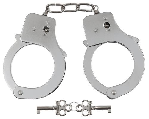 Artikelbild des Artikels “Handschellen, 2 Schlüssel, chrom “