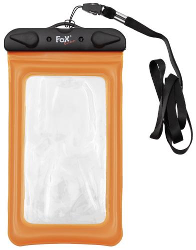 Artikelbild des Artikels “Smartphone Hülle, wasserdicht, transparent, orange “