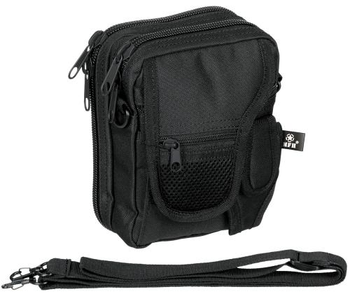 Artikelbild des Artikels “Gürtel-Umhängetasche, schwarz, mit abnehmbarem Holster “