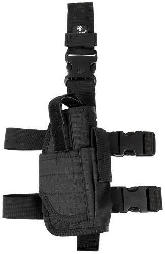 Artikelbild des Artikels “Pistolenbeinholster, schwarz, verstellbar, rechts “