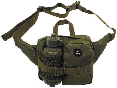 Artikelbild des Artikels “Hüfttasche mit Trinkflasche, oliv “