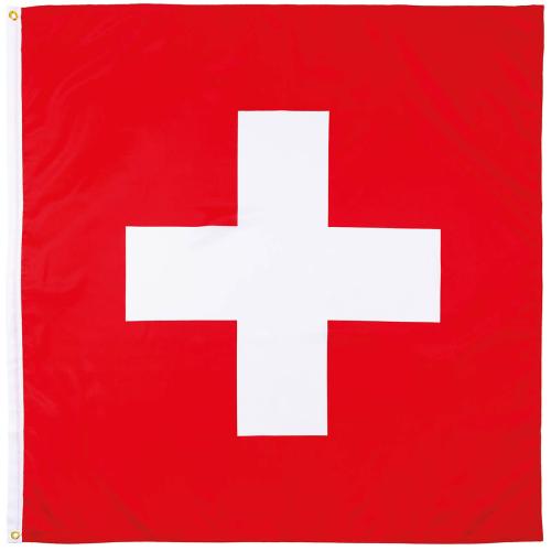 Artikelbild des Artikels “Fahne, Schweiz, Polyester, 120 x 120 cm “