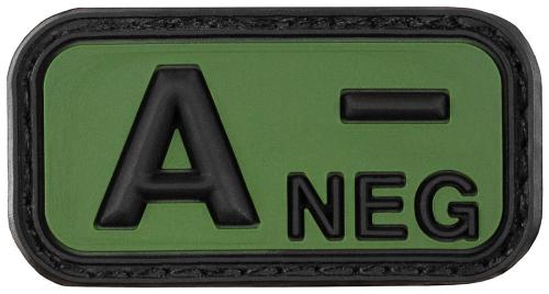 Artikelbild des Artikels “Klettabzeichen, schwarz-oliv, Blutgruppe 