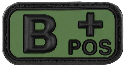 Artikelbild des Artikels “Klettabzeichen, schwarz-oliv, Blutgruppe 