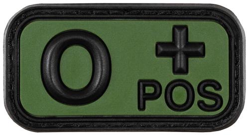 Artikelbild des Artikels “Klettabzeichen, schwarz-oliv, Blutgruppe 