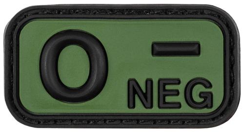 Artikelbild des Artikels “Klettabzeichen, schwarz-oliv, Blutgruppe 