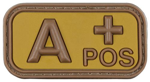 Artikelbild des Artikels “Klettabzeichen, braun-khaki, Blutgruppe 