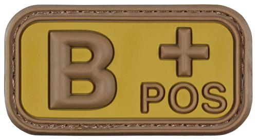 Artikelbild des Artikels “Klettabzeichen, braun-khaki, Blutgruppe 