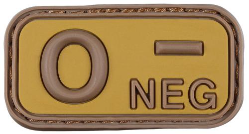 Artikelbild des Artikels “Klettabzeichen, braun-khaki, Blutgruppe 