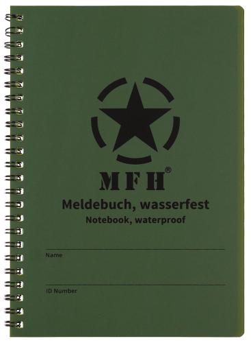 Artikelbild des Artikels “Meldebuch, wasserfest, Spiralbindung “
