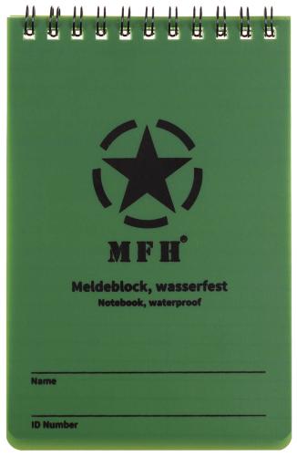 Artikelbild des Artikels “Meldeblock, wasserfest, groß, Spiralbindung, 10 x 15 cm “