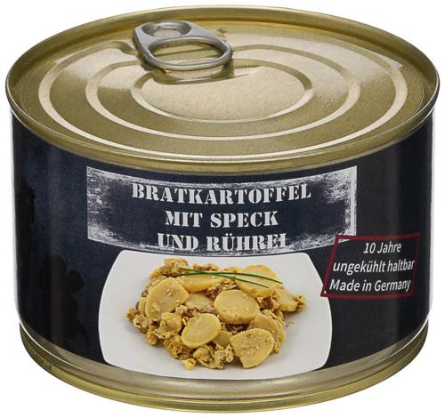 Artikelbild des Artikels “Bratkartoffel m. Speck und Ei, Vollkonserve, 400 g, 7% Mwst. “