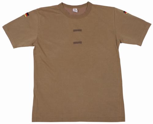 Artikelbild des Artikels “BW Tropen T-Shirt, gebr., mit Klett und Hoheitsabzeichen “